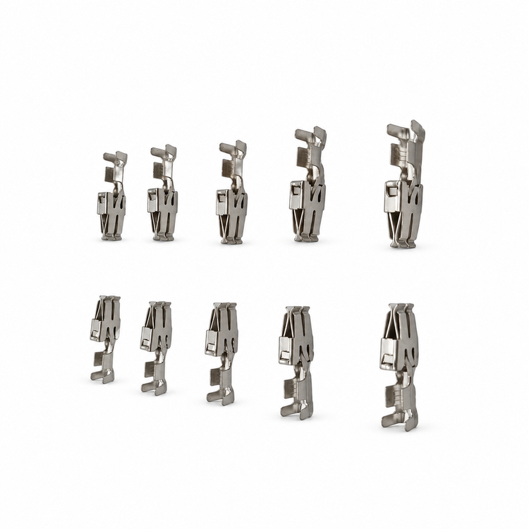 Audi VW Skoda Seat Porsche 10 x Wiring Crimp Repair Terminals Pins 000979227E – S47/Crimps10pcs – image 2
