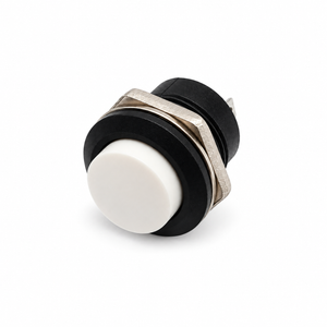 Metal Push Button Boat Horn Starter Momentary Switch 12 VOLT 16mm Classic Car Colour: White