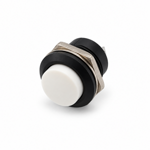 Metal Push Button Boat Horn Starter Momentary Switch 12 VOLT 16mm Classic Car Colour: White – S48/Button. – image 3