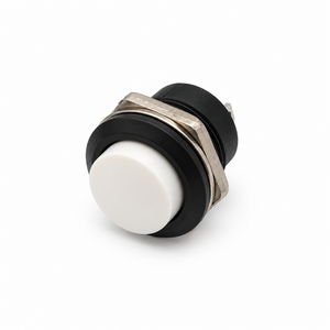White Momentary Push Button Switch 12v 5A Screen Wash Horn Kit Classic Car – S48/WhiteButton – image 3