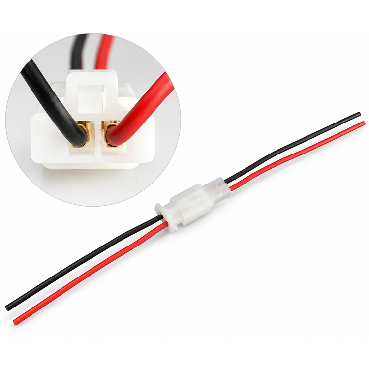 Automotive Connector Car Motorcycle Electrical Plug Socket Kit 2 3 4 6 Pin Way PA-589686 – S83/MaleFemale/2pin – image 6