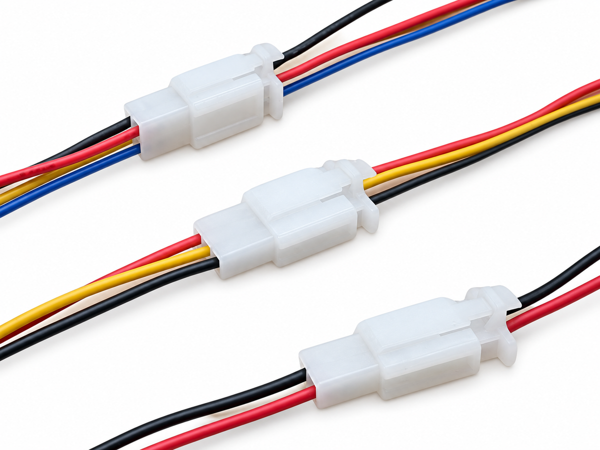 Automotive Connector Car Motorcycle Electrical Plug Socket Kit 2 3 4 6 Pin Way PA-589686