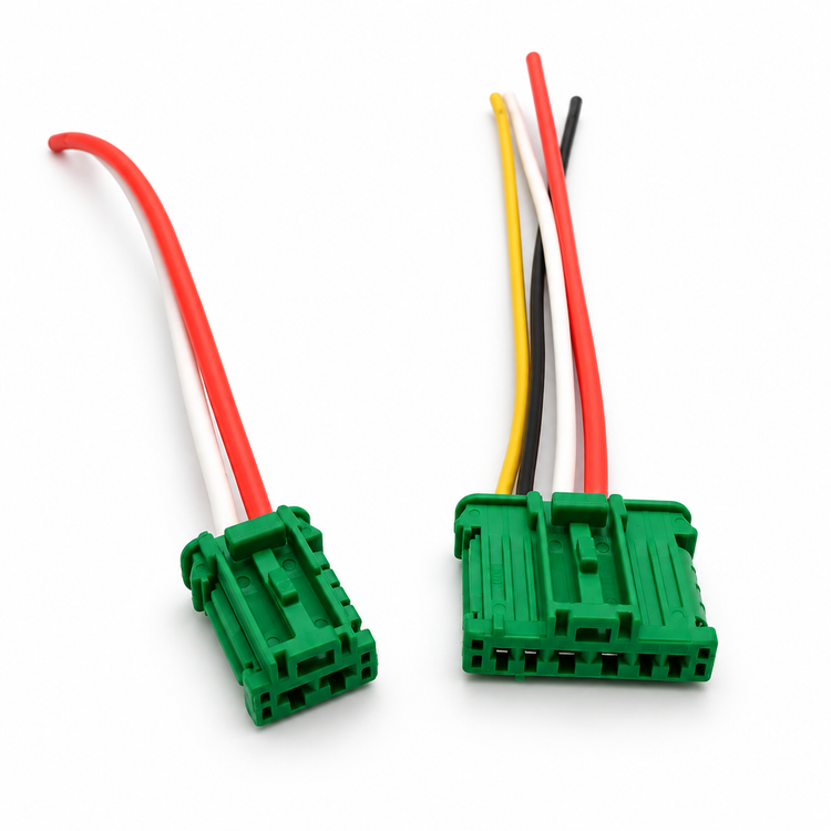 Heater Blower Motor Resistor Wiring Loom For Nissan Peugeot Citroen Renault 6 Pin & 2 – S98/HeaterBlow/2Connectors – image 3