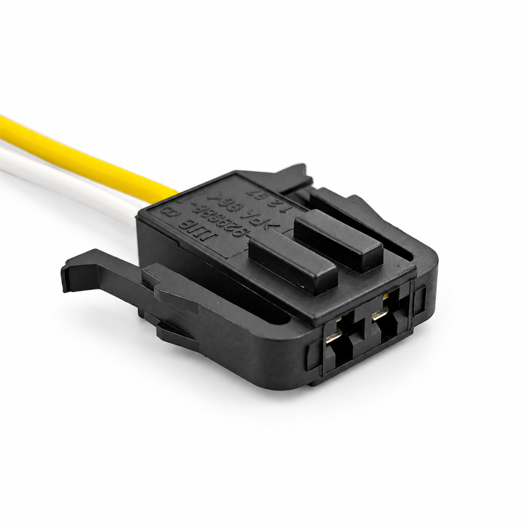 2 Pin Heater Blower Motor Connector Plug Prewired 1J0972752 for VW Audi Seat Skoda – SD-04/F108-2pin-wired – image 1