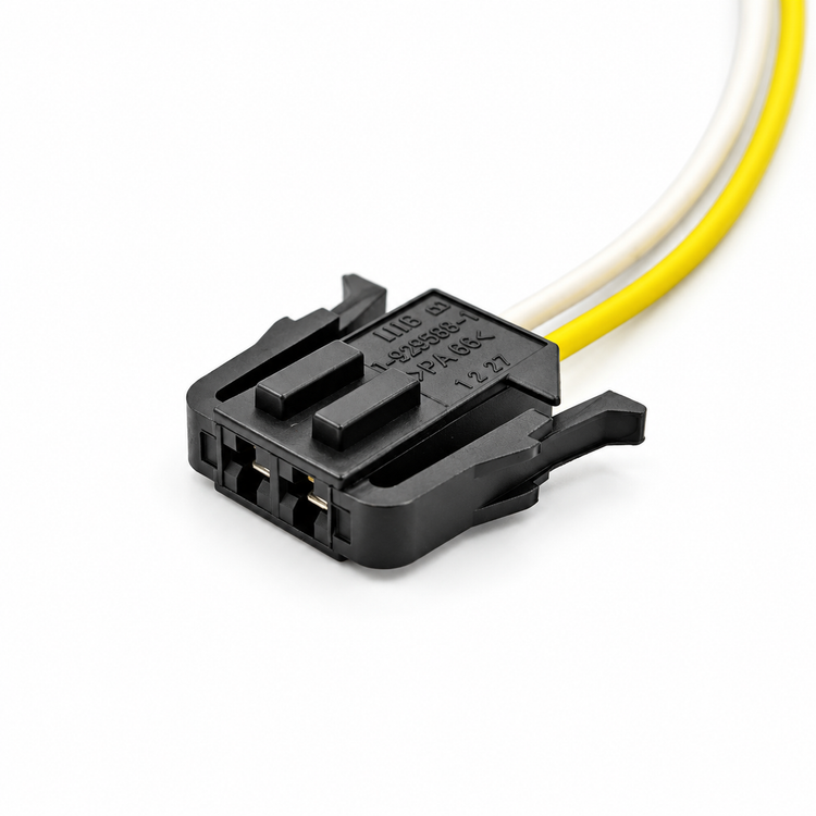 2 Pin Heater Blower Motor Connector Plug Prewired 1J0972752 for VW Audi Seat Skoda – SD-04/F108-2pin-wired – image 3