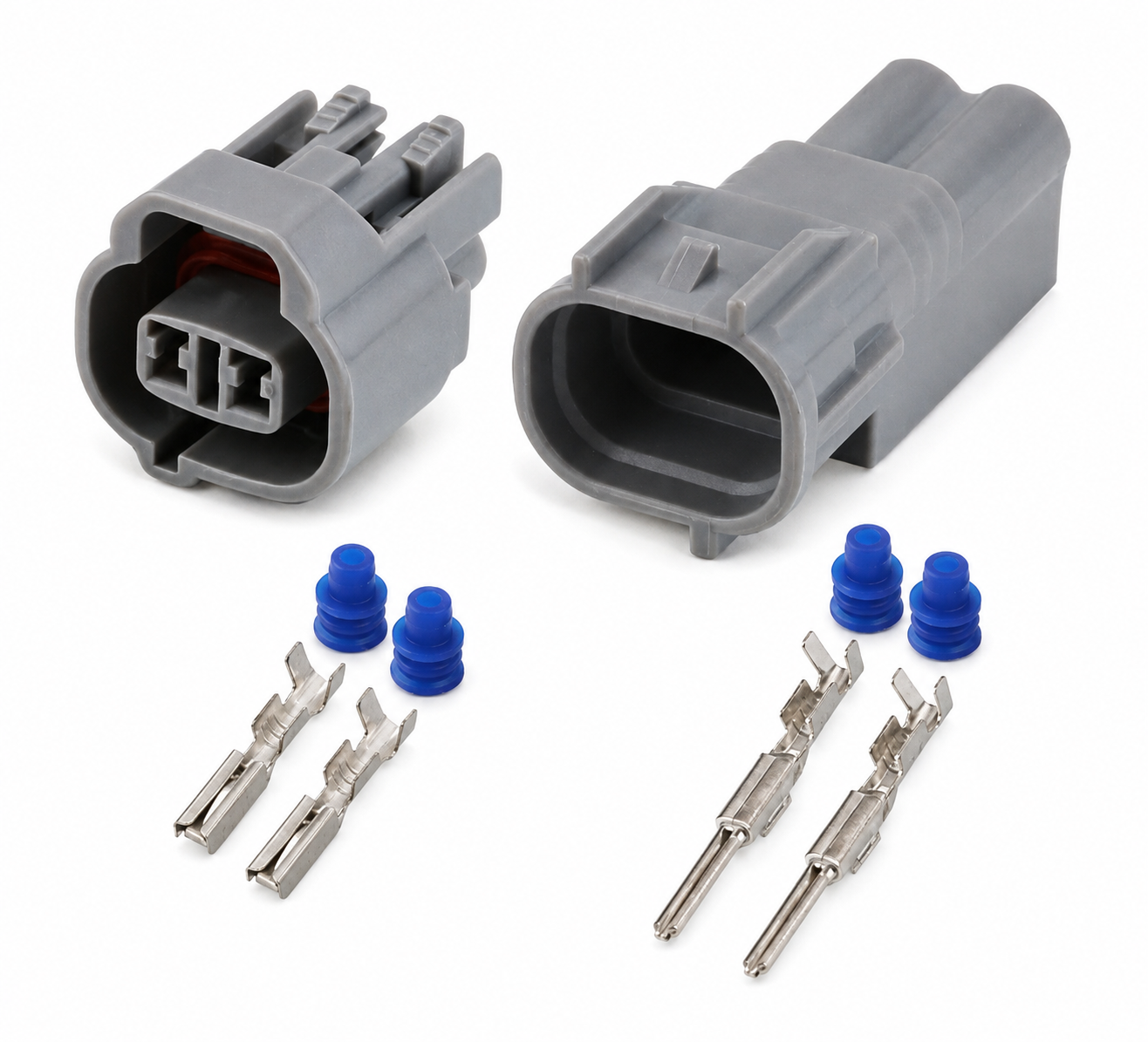 2 Pin For Sumitomo Fuel Injector Connector Fits Toyota Mazda MT-090 6189-0033