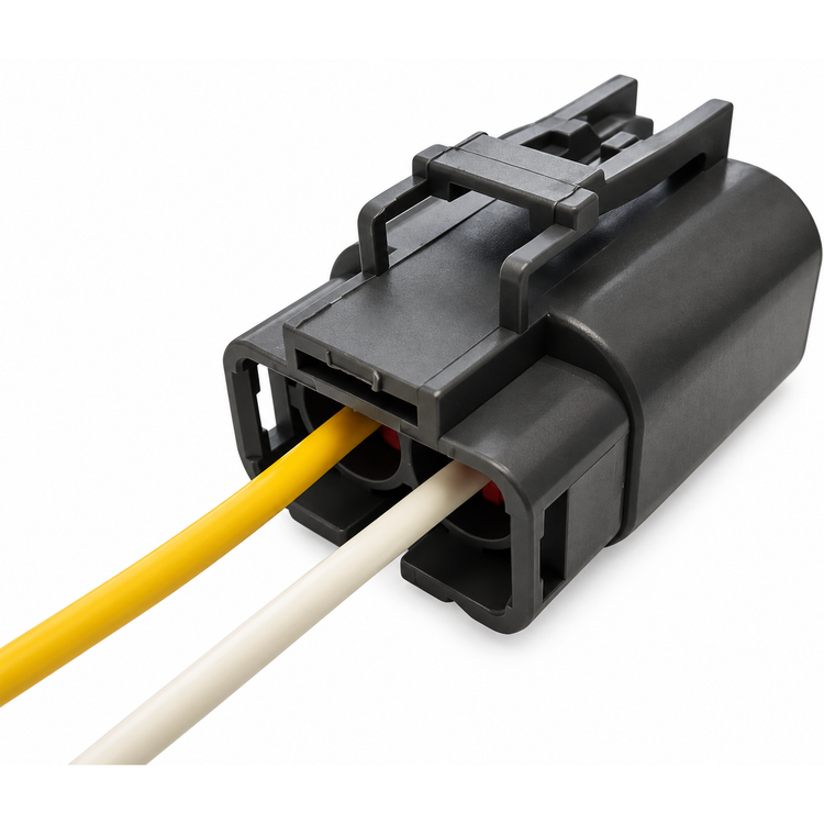 2 Pin Alternator Repair Plug For Hitachi / Mitsubishi Wire Pigtail 23100-1Z600 – SD-21/E12/cable – image 1