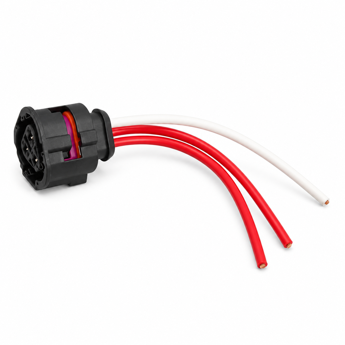 3 pin Plug Connector Radiator Coolant Temp Sensor 1J0973203 For VW Audi Skoda – SD-26/BAG-14/cable – image 1