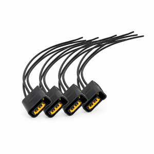 For SAAB SUBARU IMPREZA BAJA 3 Pin Pencil Ignition Coil Wiring Connector Plug x4 – SD-27/BAG-23-4pcs – image 1