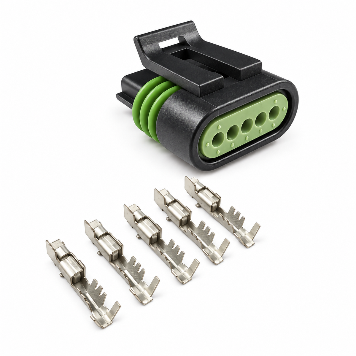 5 Pin Male Female For Delphi GM LS2 Connector Ignition Coil Plug Socket 12162825 – SD-27/BAG-29/M+F-5pin – image 1