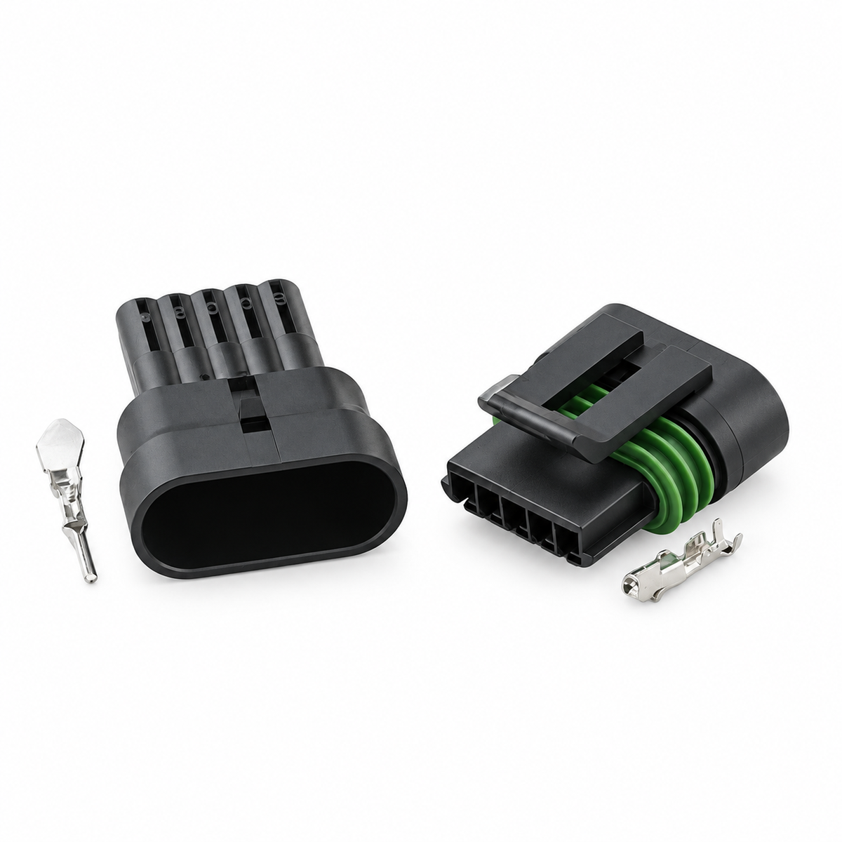 5 Pin Male Female For Delphi GM LS2 Connector Ignition Coil Plug Socket 12162825 – SD-27/BAG-29/M+F-5pin – image 2