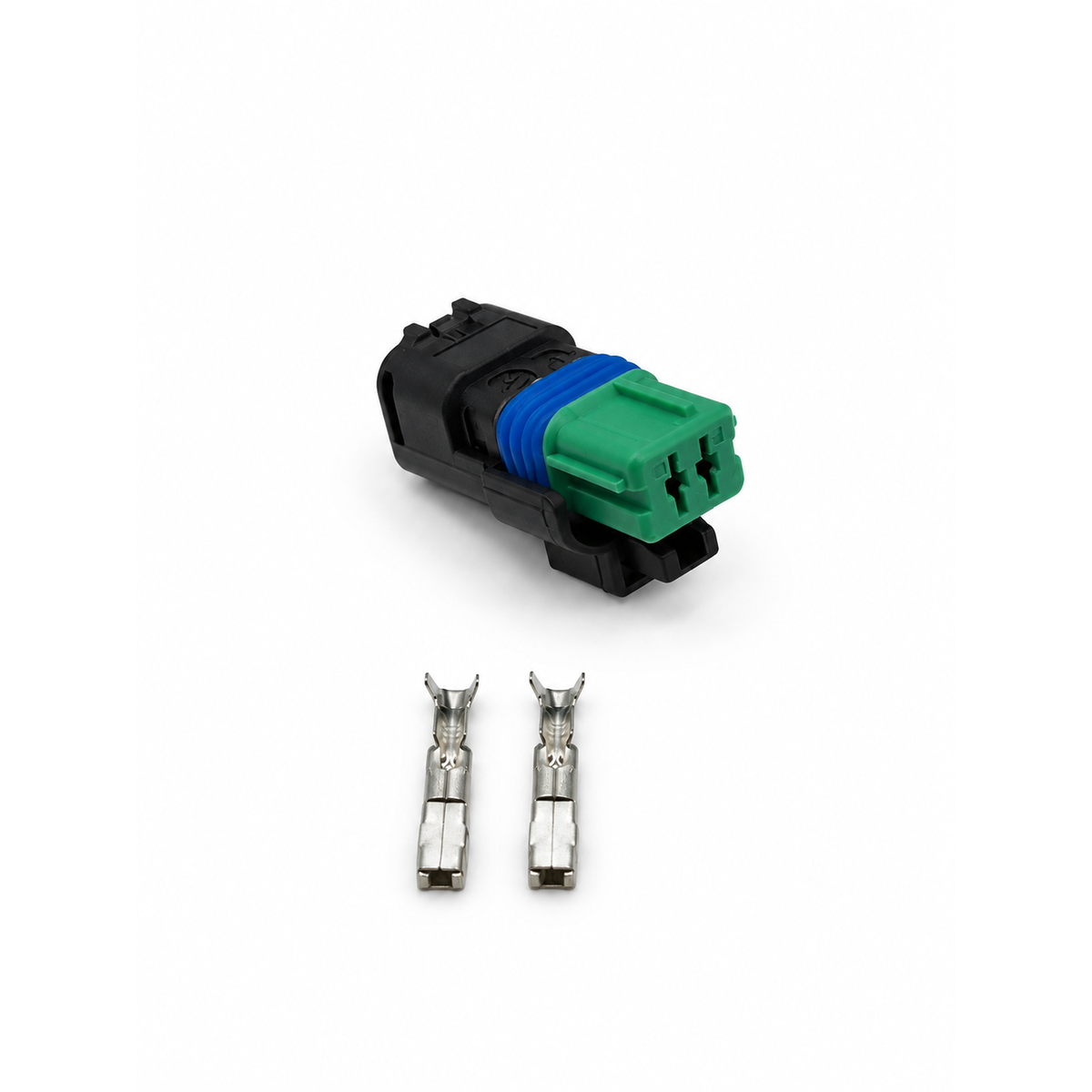 2 PIN Female Plug Connector FCI Headlight Steering Lights For Peugeot Delphi – SD-28/BAG-33/2pin – image 1