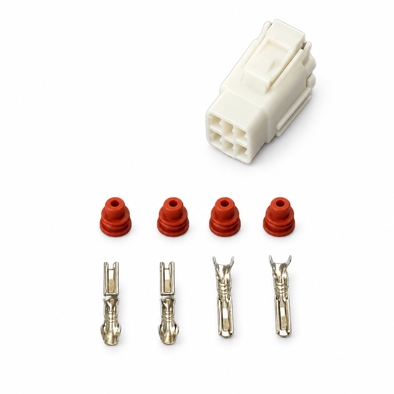 Sumitomo MT 4 Pin Connector Socket Waterproof With Pins & Seals Fits Suzuki Ect 6180-4771