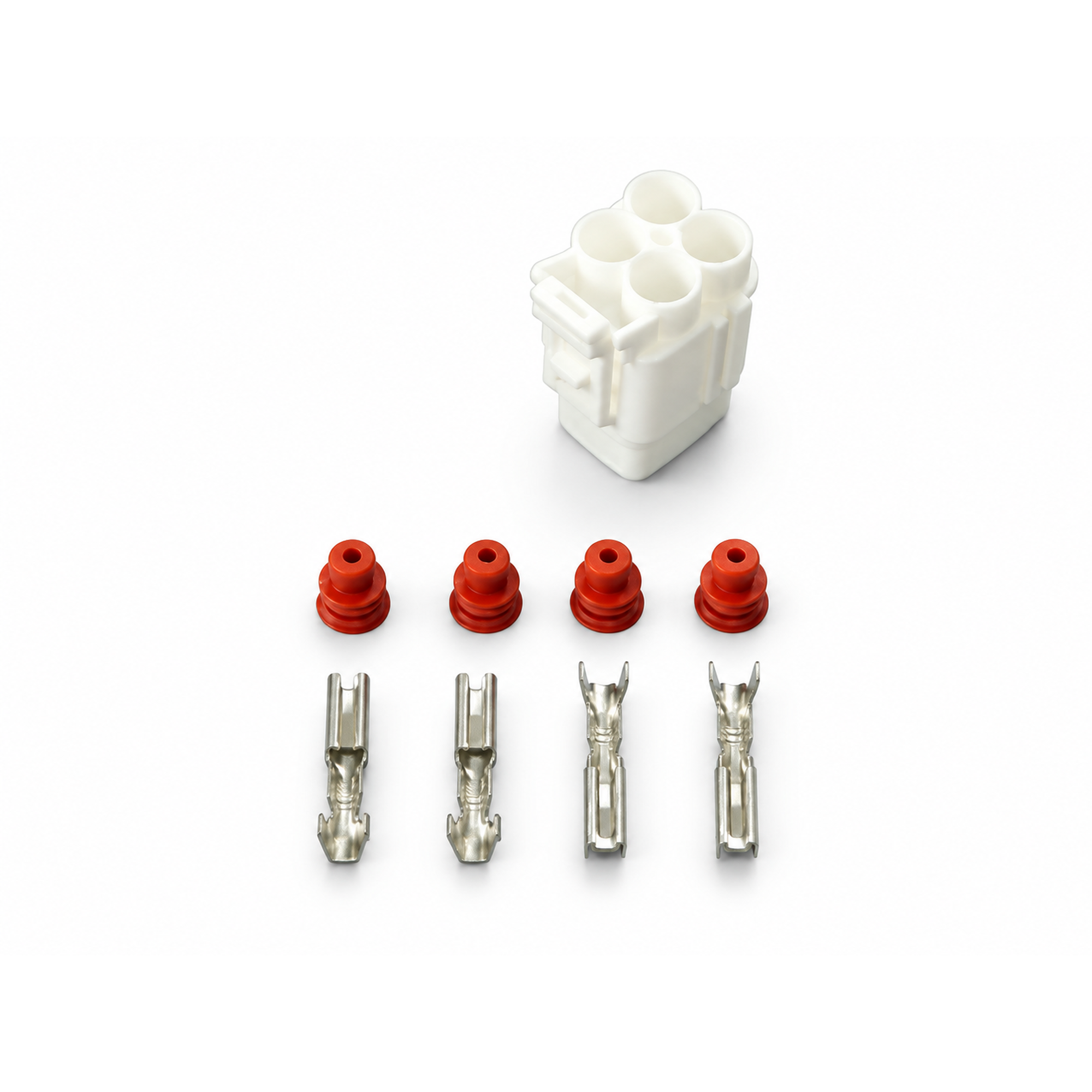 Sumitomo MT 4 Pin Connector Socket Waterproof With Pins & Seals Fits Suzuki Ect – SD-28/F07/1982 4 pin male – image 1