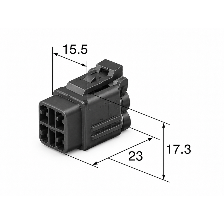 Sumitomo MT 4 Pin Connector Socket Waterproof With Pins & Seals Fits Suzuki Ect – SD-28/F07/1982 4 pin male – image 4