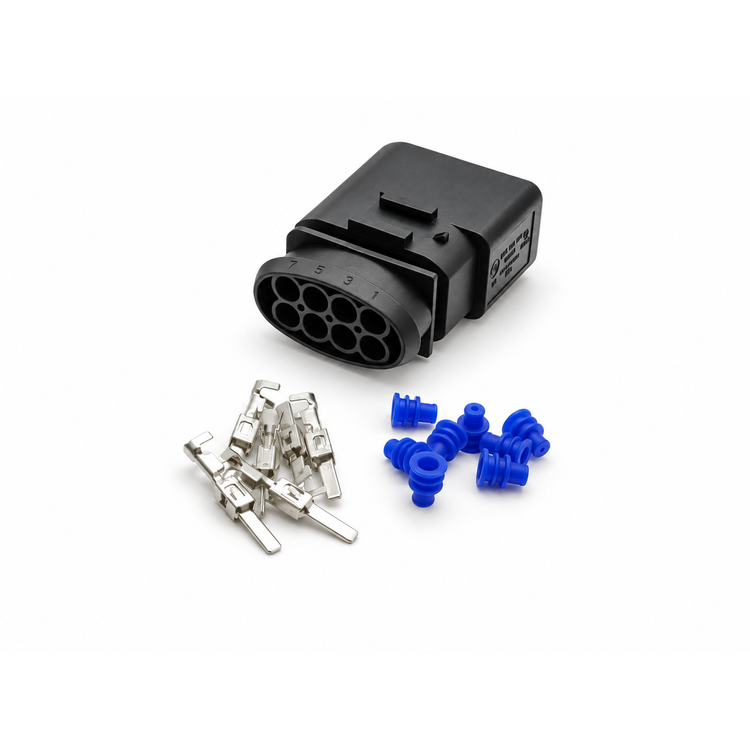 Fits VW AUDI - 8D0 973 834 8 Pin Pin Sealed Male JPT Connector Kit 8D0973834 – SD-29/BAG-47/8pin – image 2