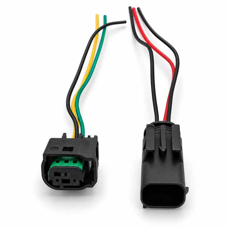 3 Pin Radar Sensor Socket Connector Fits BMW Benz 9-967081-1 968402-1 1-967642 – SD-29/BAG-52/M+Fcable – image 4