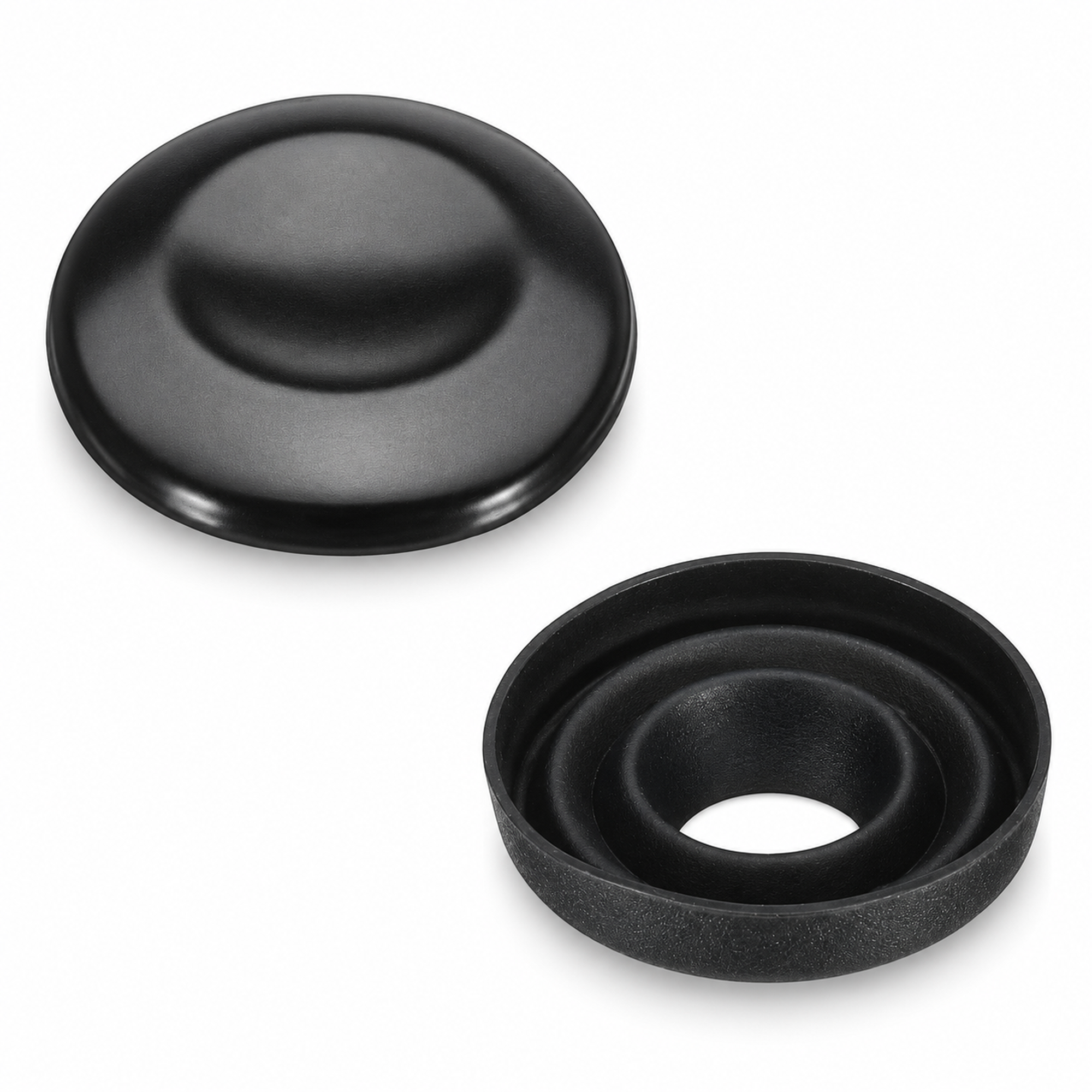Black Matt & Gloss MMI Joystick Knob Button Cover Repair Kit For Audi A4 A5 A6 A8 Q5 S6 8K0998068A – SD21/F05-H560 – image 1