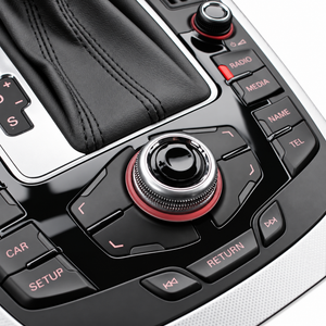 Black Matt & Gloss MMI Joystick Knob Button Cover Repair Kit For Audi A4 A5 A6 A8 Q5 S6 8K0998068A – SD21/F05-H560 – image 3