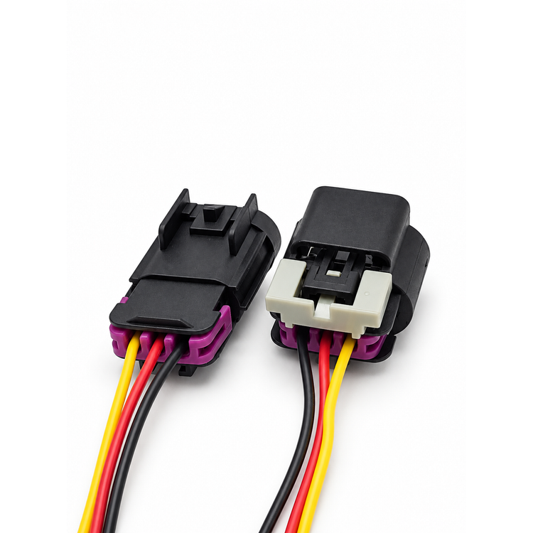 3 Pin Connector Male Female For Delphi GT 150 Series Fuel Sensor Oil Pump – SD21/PNK 11.Y/M+F – image 5