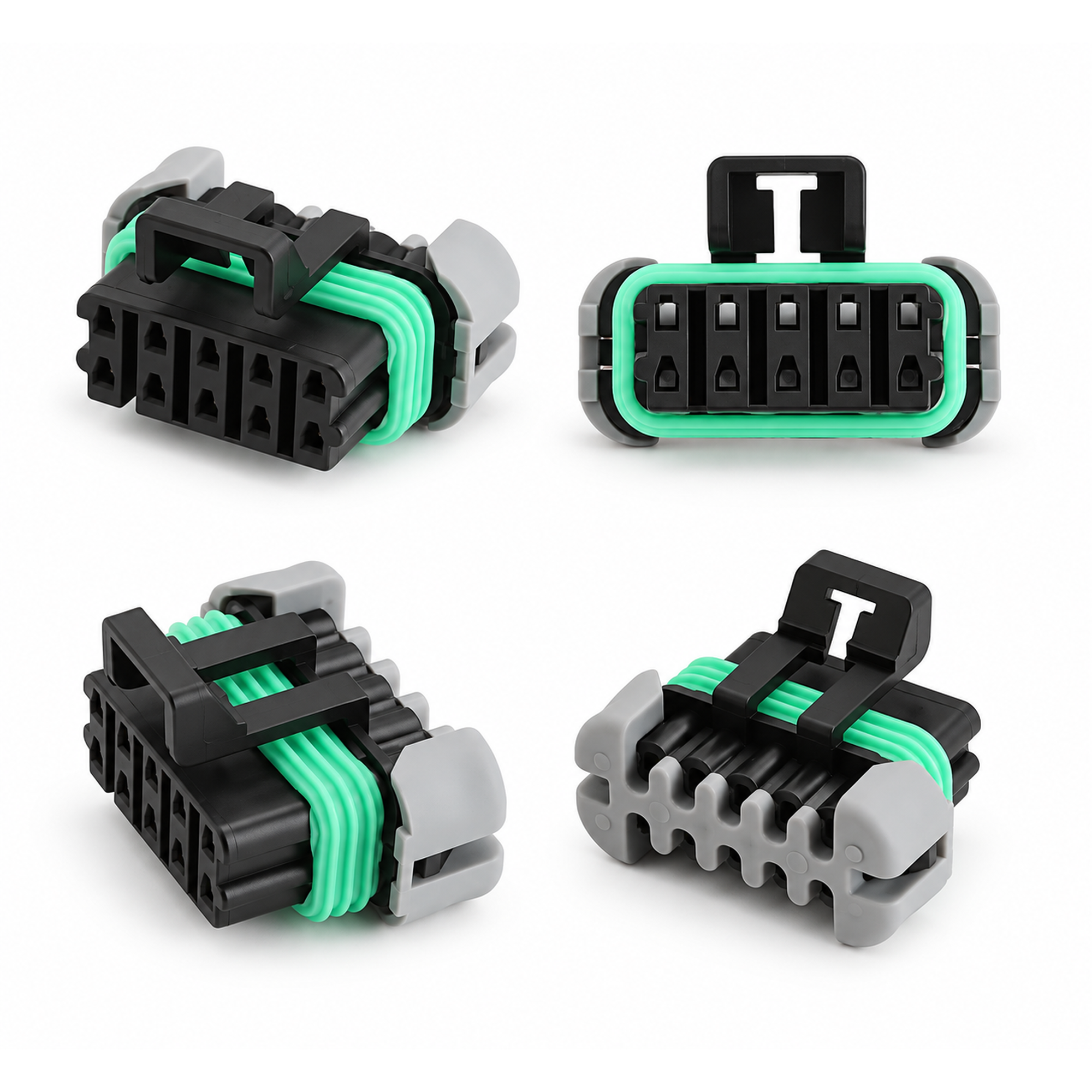 Accelerator Pedal 10 Pin Connector & Terminals for Defender TD5 & TDCi PUMA/Discovery TD5 – SD22/J07/10pin – image 1