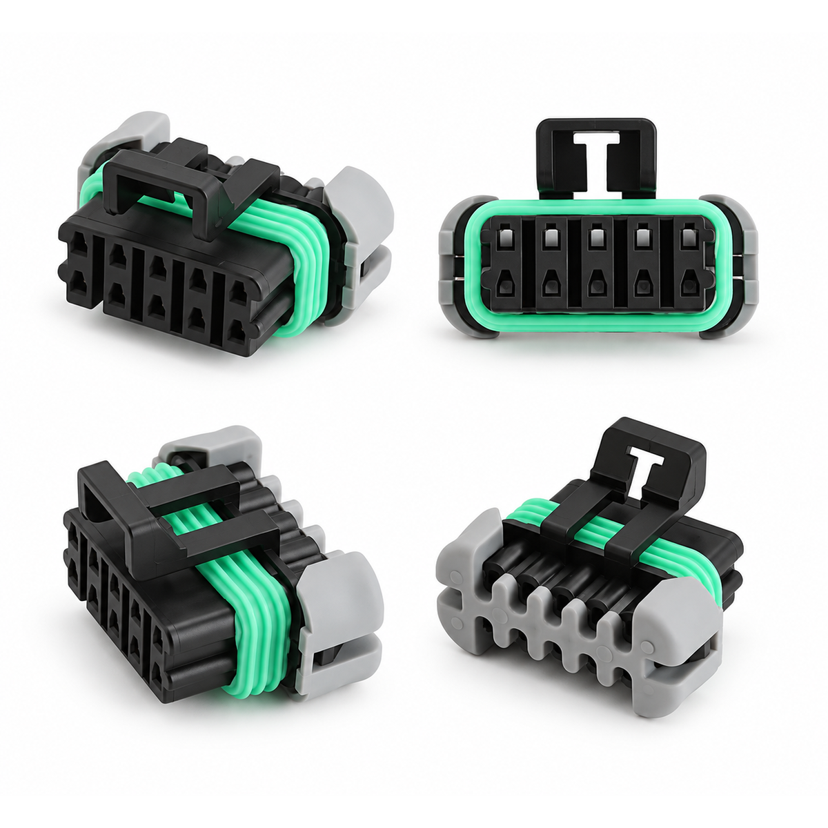 Accelerator Pedal 10 Pin Connector & Terminals for Defender TD5 & TDCi PUMA/Discovery TD5 – SD22/J07/10pin – image 1