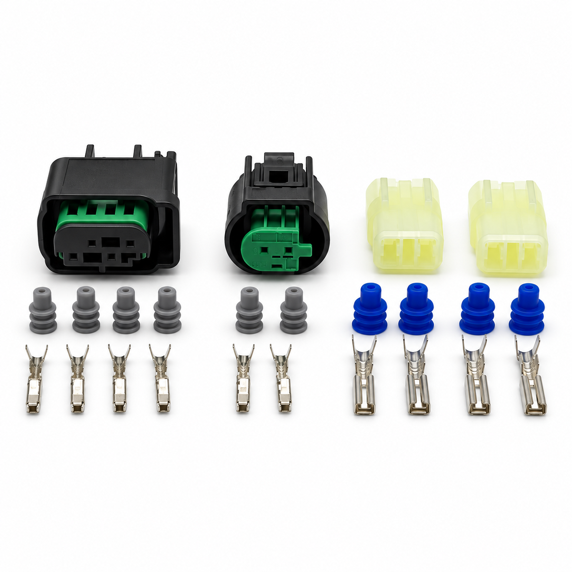 Fits Defender TD5 / PUMA Central Locking/Electric Windows Front Doors Connectors – SD22/PNK 14.G SET – image 1