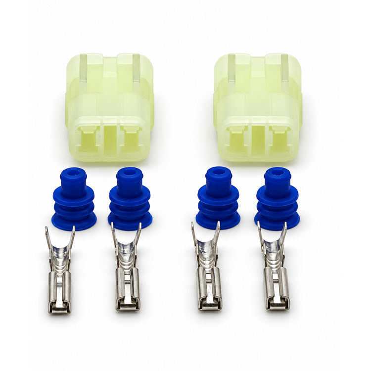 Fits Defender TD5 / PUMA Central Locking/Electric Windows Front Doors Connectors – SD22/PNK 14.G SET – image 4