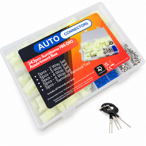 343pcs Sumitomo HM-090 Assortment Box, Connectors, Pins, Seals & De-pinning Tool – SN189 – image 1