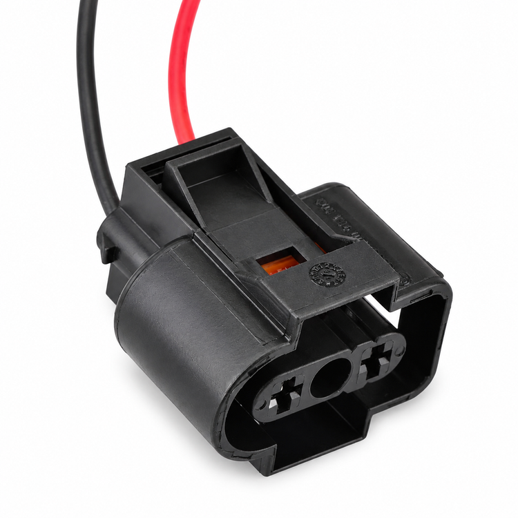 2 Pin Windscreen Washer Pump Motor Jet Wiring Connector For Audi Seat Skoda VW 1J0973202 7L0971767A