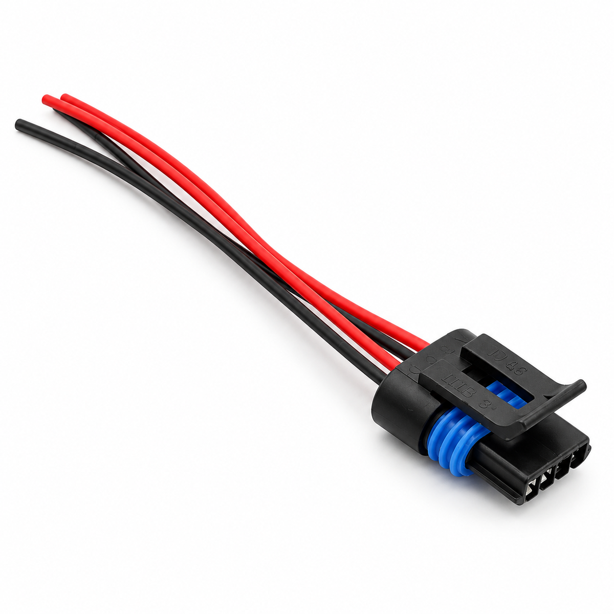 4 Pin Connector Delphi Female Intake Pressure Oxygen Sensor 12162190 with Harness – SP027/4Pin-cable – image 2