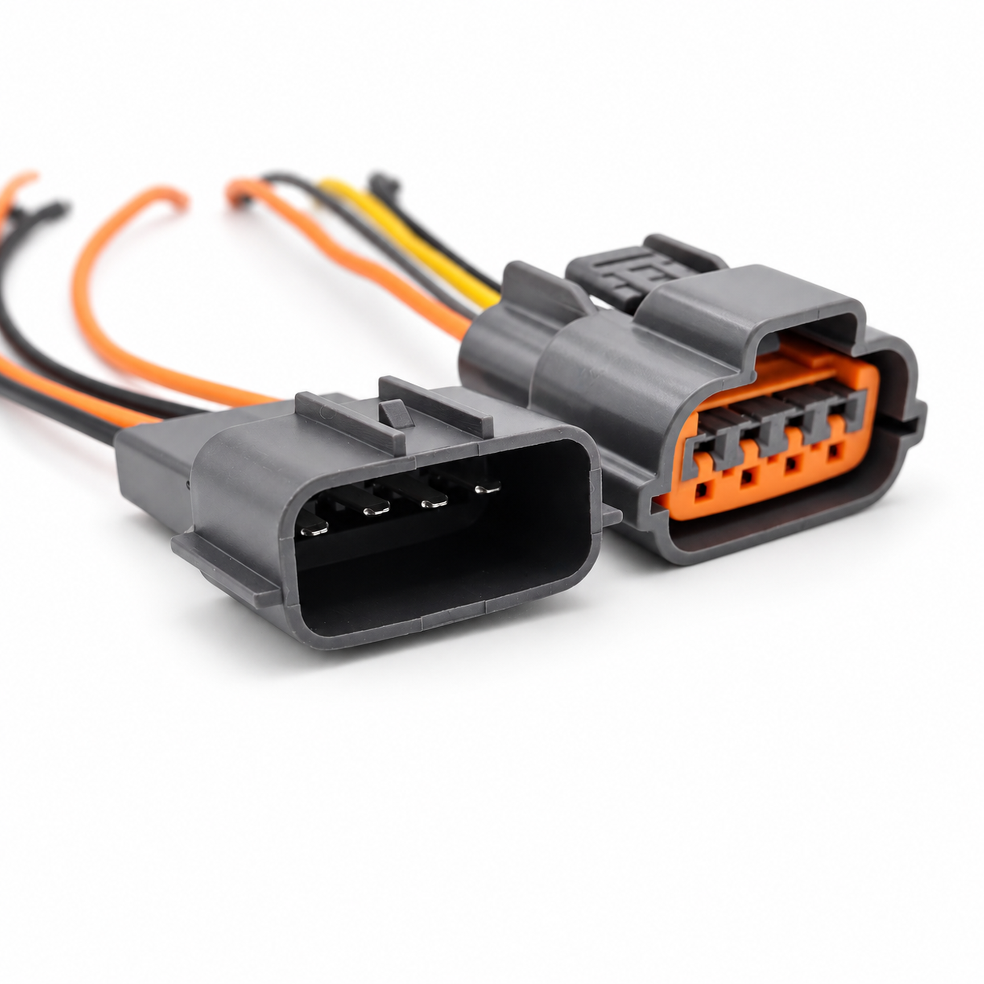 4 Pin Connector Alternator Repair Prewired Pressure Sensor Temperature Male and Female – SP032/4Pin/M+F/Cable – image 2