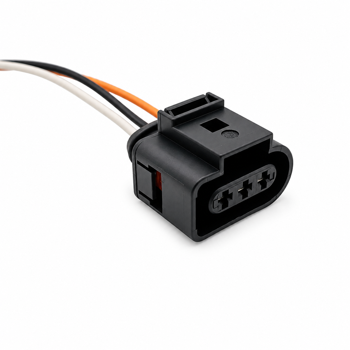 3 Pin Connector Female Pre-wired Plug Fits JPT VAG, Audi For Skoda, Seat, VW, 1J0973723