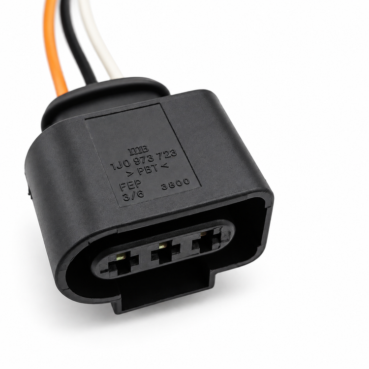 3 Pin Connector Female Pre-wired Plug Fits JPT VAG, Audi For Skoda, Seat, VW, 1J0973723 – SP034/3Pin-Cable – image 7