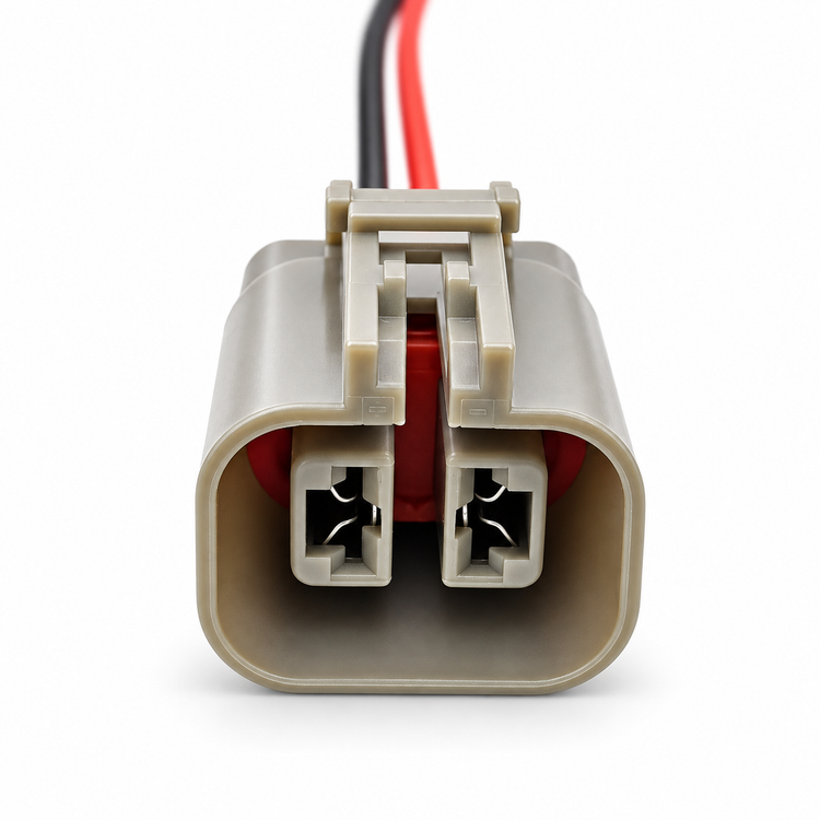 2 Pin Connector Alternator Plug Wiring Loom, For Nissan Mazda NB.NISSAN180SX – SP035/2Pin-Cable – image 2