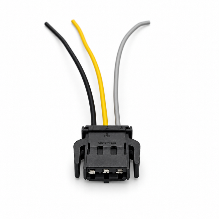 3 Pin Connector Prewired Plug Socket Harness for VW AUDI Skoda Seat 893971633 – SP044/3Pin-Cable – image 5