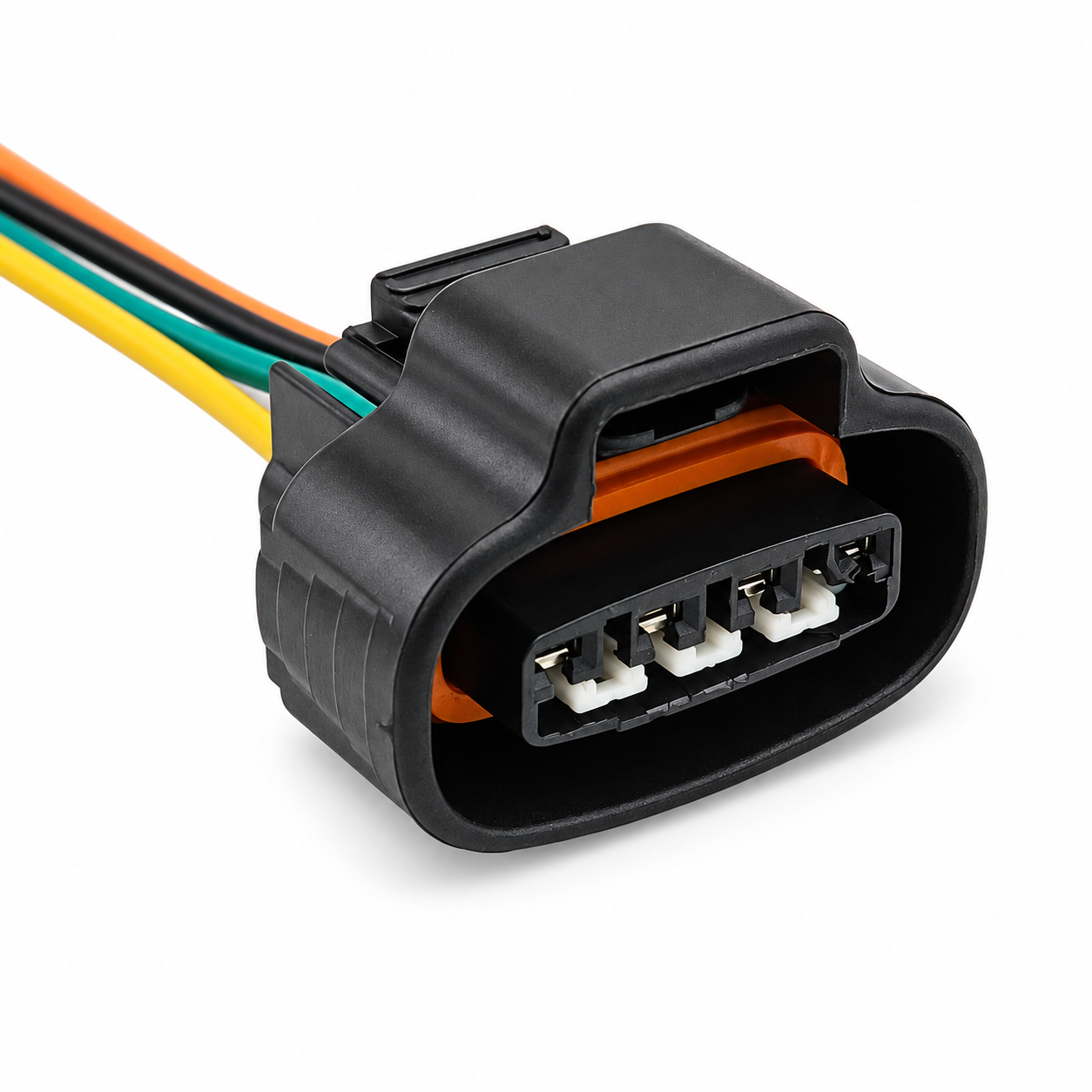4 Pin Connector Distributor Crank Female Wire TPS Boost Sensor Oval Ignition Coil for Honda, Nissan, Suzuki, Toyota 4K020, 61890565, 9098011150