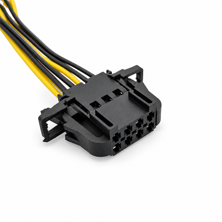 8 Pin Connector Housing Prewired Plug for VW AUDI A4 A6 Skoda Seat 3B0972724 – SP048/8Pin-Cable – image 8