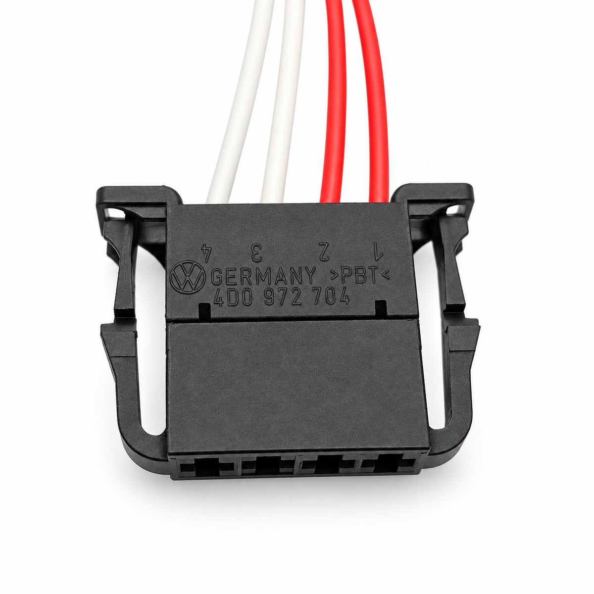 4 Pin Connector Wiring Loom Plug Harness Repair Prewired For VW Volkswagen Beetle, 4D0972704 – SP050/4Pin-Cable – image 1