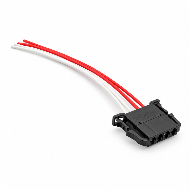 4 Pin Connector Wiring Loom Plug Harness Repair Prewired For VW Volkswagen Beetle, 4D0972704 – SP050/4Pin-Cable – image 2