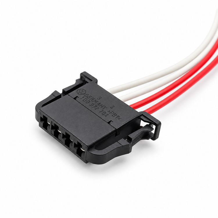 4 Pin Connector Wiring Loom Plug Harness Repair Prewired For VW Volkswagen Beetle, 4D0972704 – SP050/4Pin-Cable – image 4