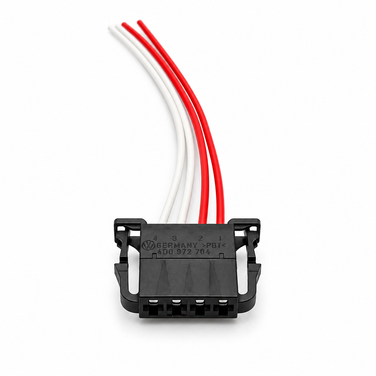 4 Pin Connector Wiring Loom Plug Harness Repair Prewired For VW Volkswagen Beetle, 4D0972704 – SP050/4Pin-Cable – image 5