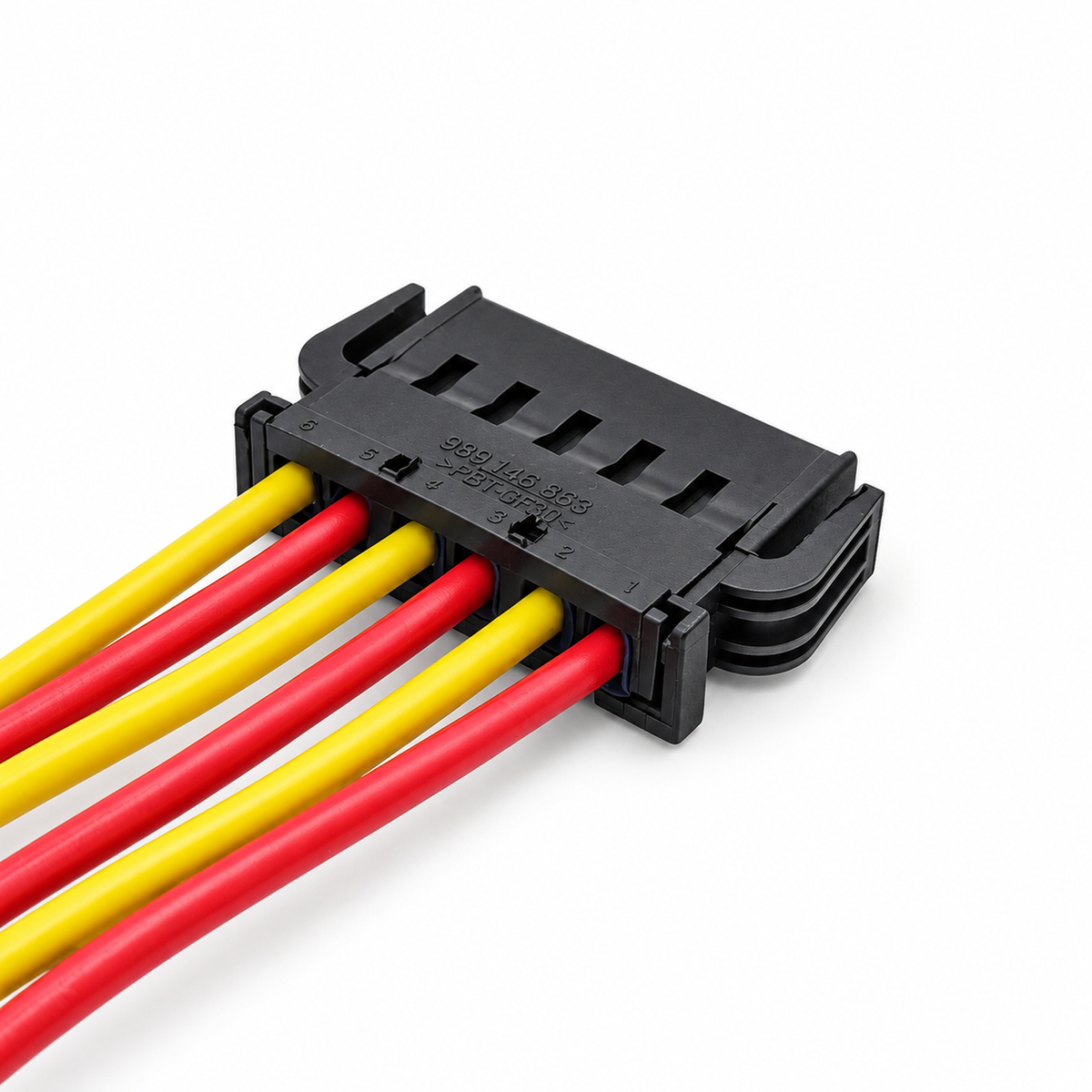 6 Pin Connector Rear Tail Light Lamp Wiring Harness Prewired Plug For Audi, VW, Beetle, Golf – SP052/6Pin-Cable – image 5