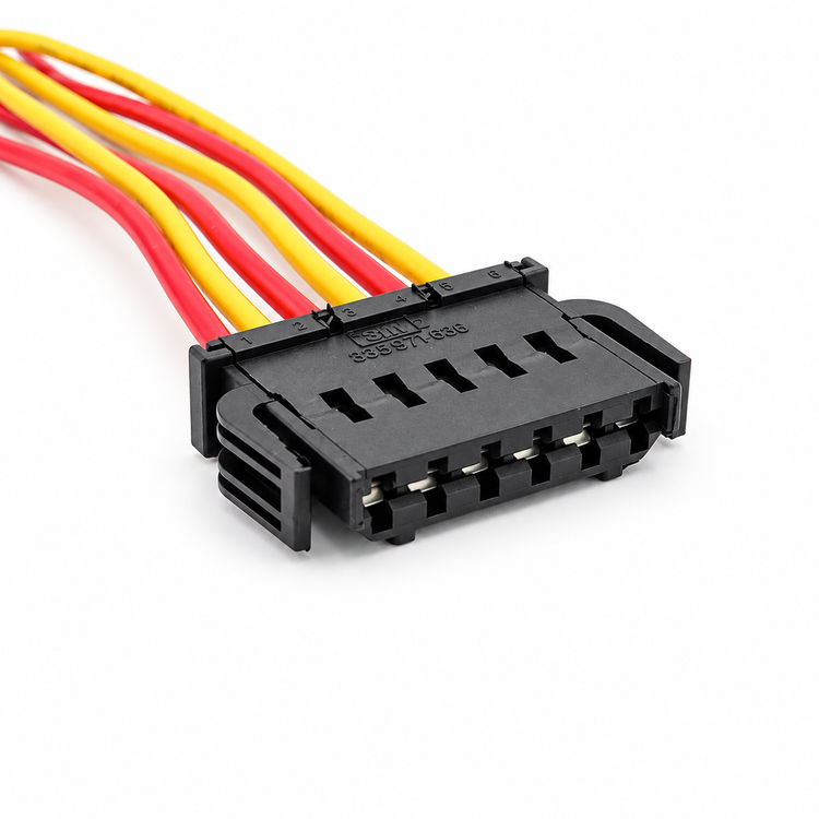 6 Pin Connector Rear Tail Light Lamp Wiring Harness Prewired Plug For Audi, VW, Beetle, Golf – SP052/6Pin-Cable – image 6