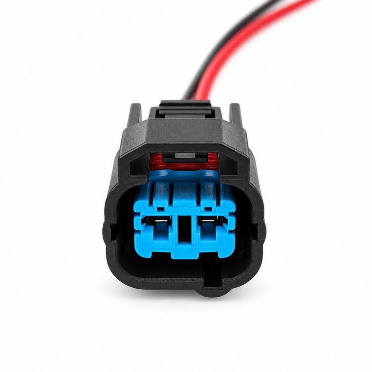 2 Pin Connector Female Wiring Prewired Plug Harness Sumitomo HX Series 090,Fits Isuzu, Honda – SP062/2Pin-Cable – image 1