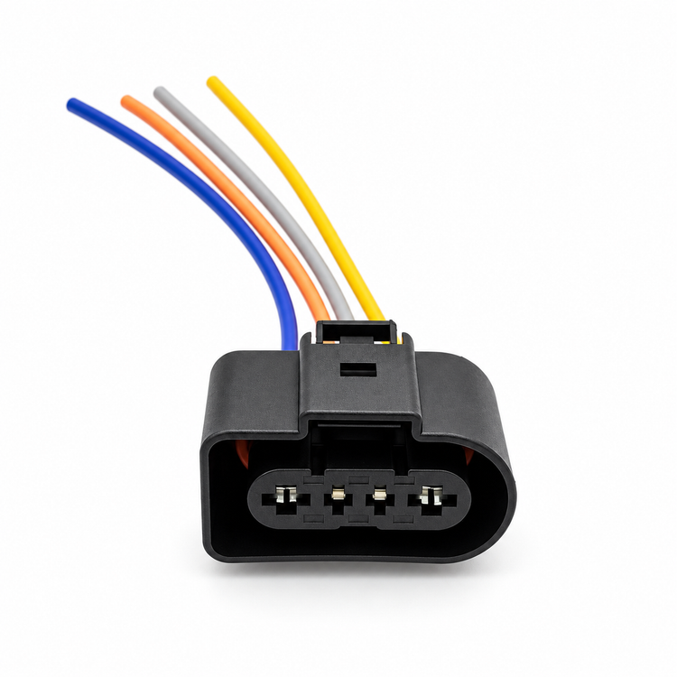 4 Pin Connector Fuel Pump Wiring Prewired Plug Pigtail For VW Jetta Golf GTI MK4 Beetle – SP064/4Pin-Cable – image 1