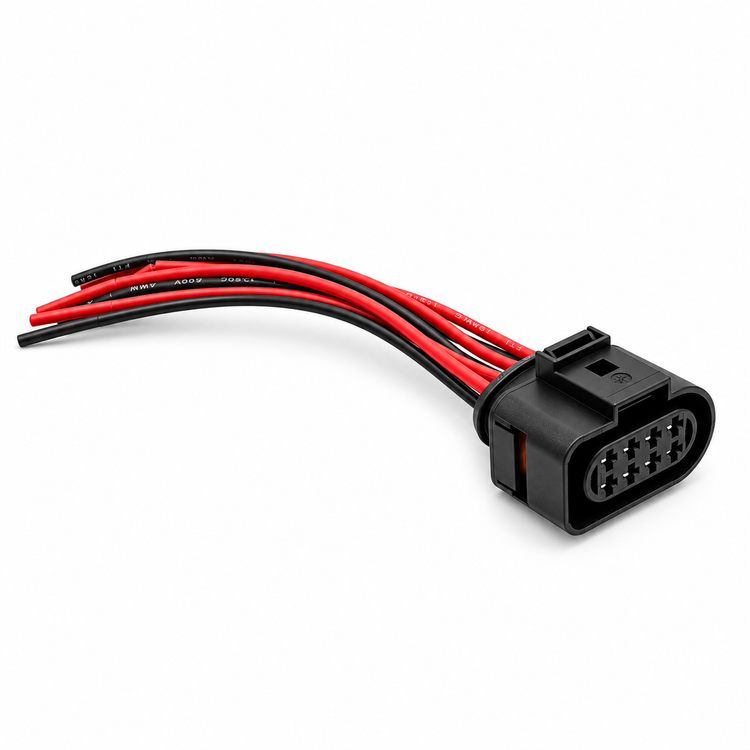 8 Pin Connector Wiring Harness Plug Prewired 8D0973734 for Audi VW Skoda Seat – SP068/8Pin-Cable-1 – image 3