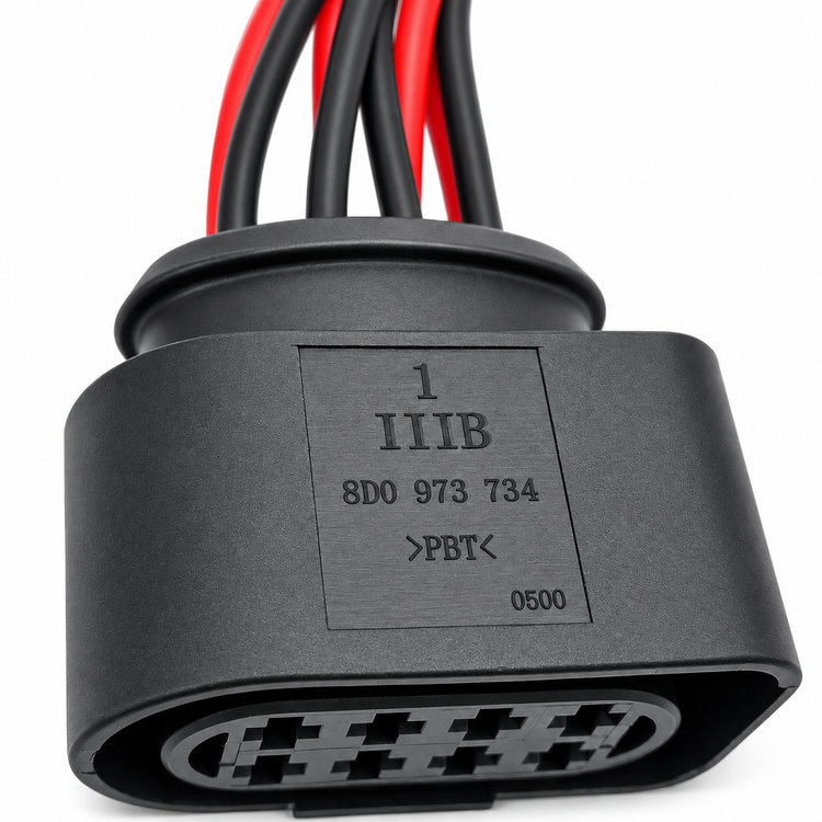 8 Pin Connector Wiring Harness Plug Prewired 8D0973734 for Audi VW Skoda Seat – SP068/8Pin-Cable-1 – image 8