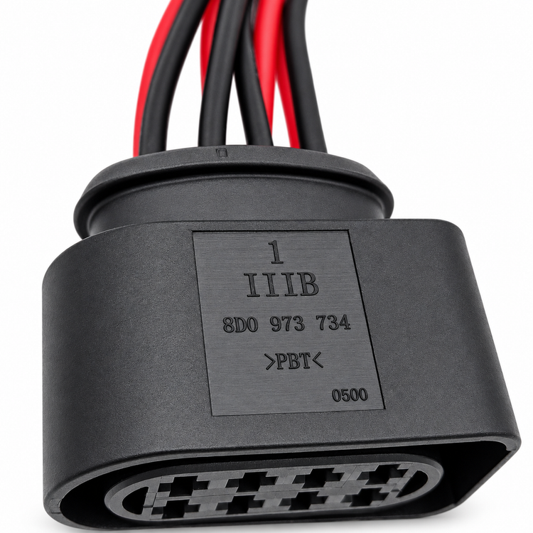 8 Pin Connector Wiring Harness Prewired Plug For Audi Skoda Seat VW 8D0973734 – SP068/8Pin-Cable – image 7