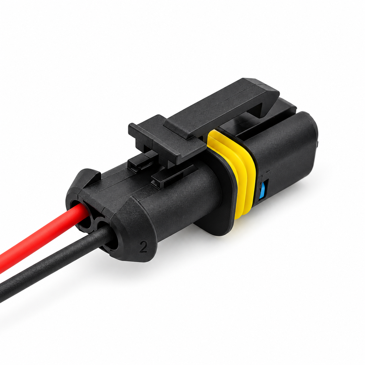 2 Pin Universal Automotive Connector 18286000002 / 18286.000.002 – SP073/2pin-Cable – image 3